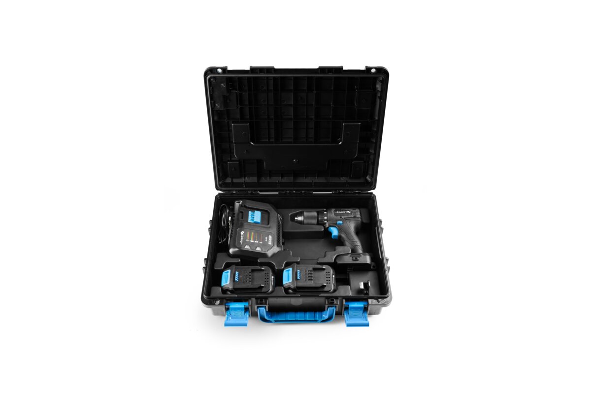 Hogert Brushless Compact Drill Screwdriver Set 40Nm 18V
