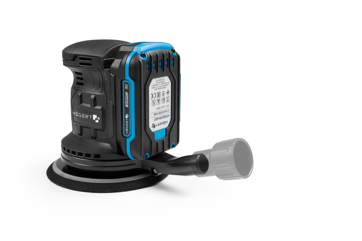 Hogert 150mm 18V Brushless Random Orbit Sander
