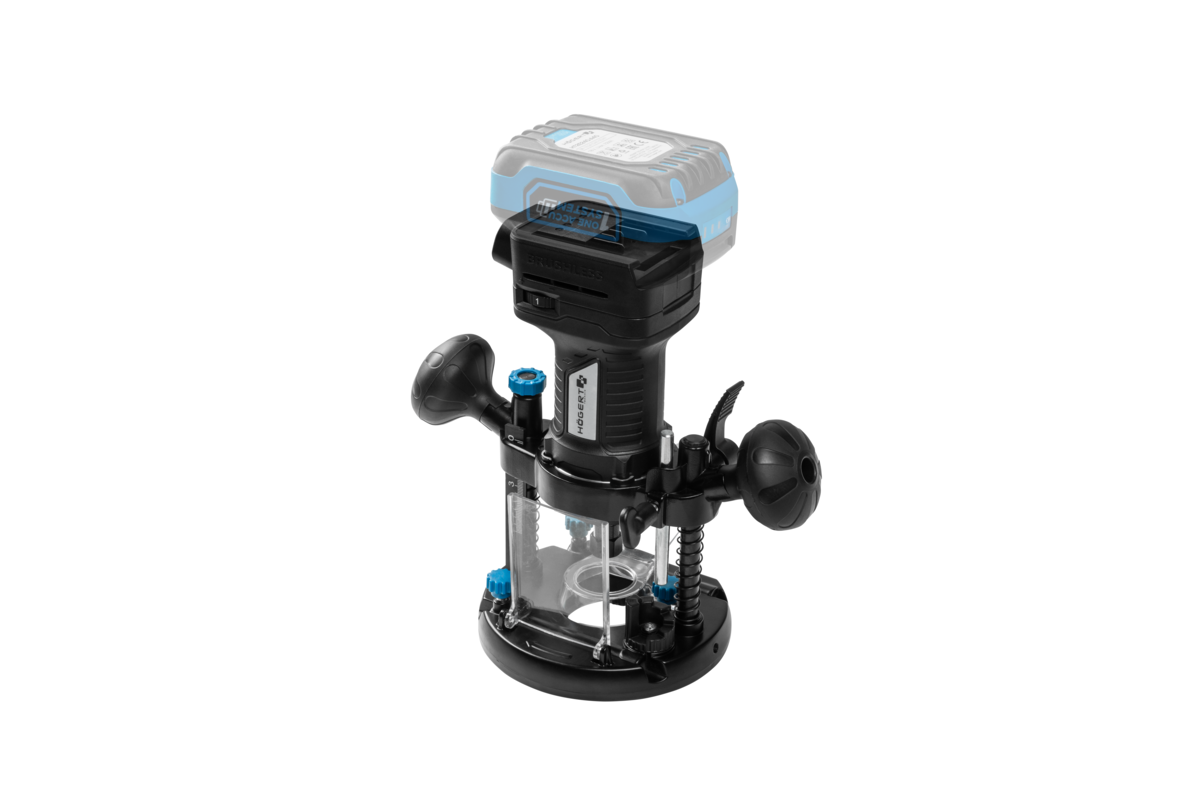 Hogert 2-in-1 18V Brushless Router