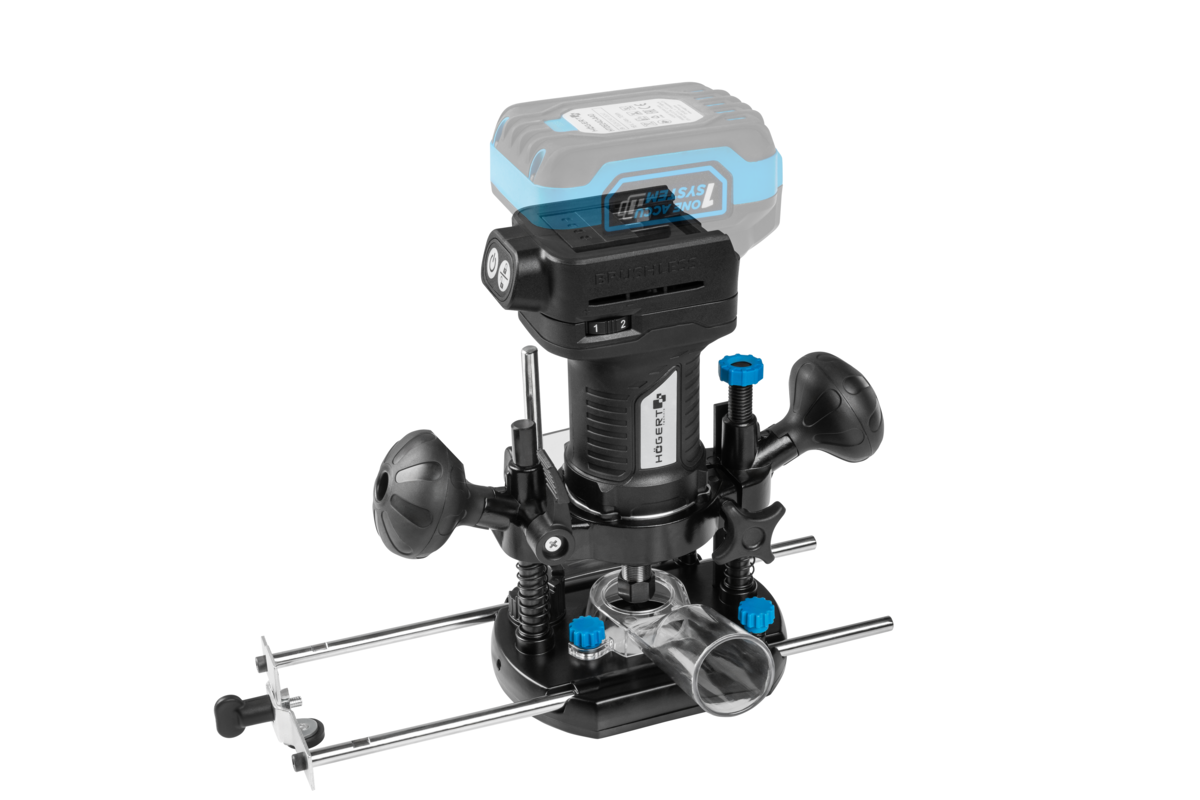 Hogert 2-in-1 18V Brushless Router