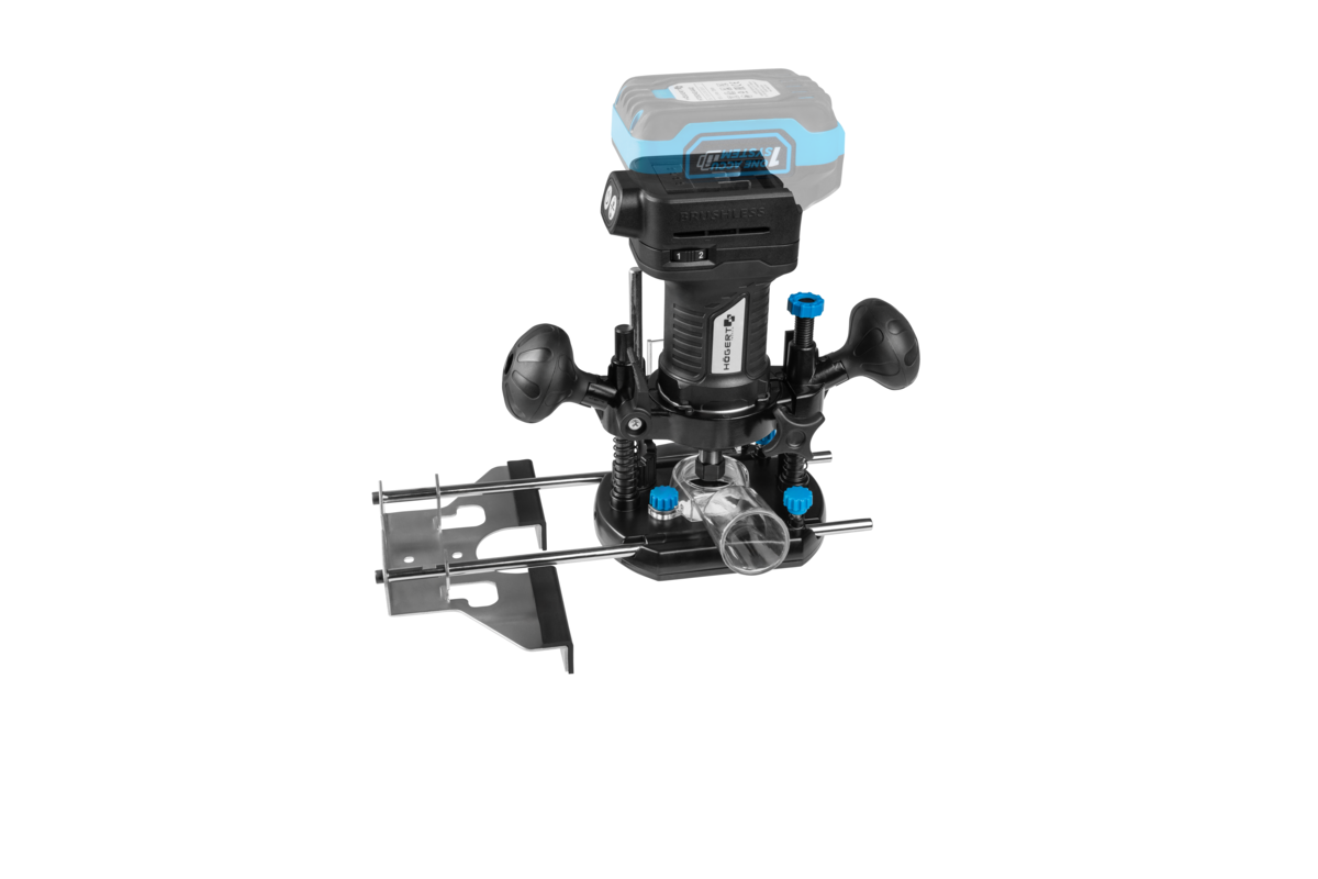 Hogert 2-in-1 18V Brushless Router