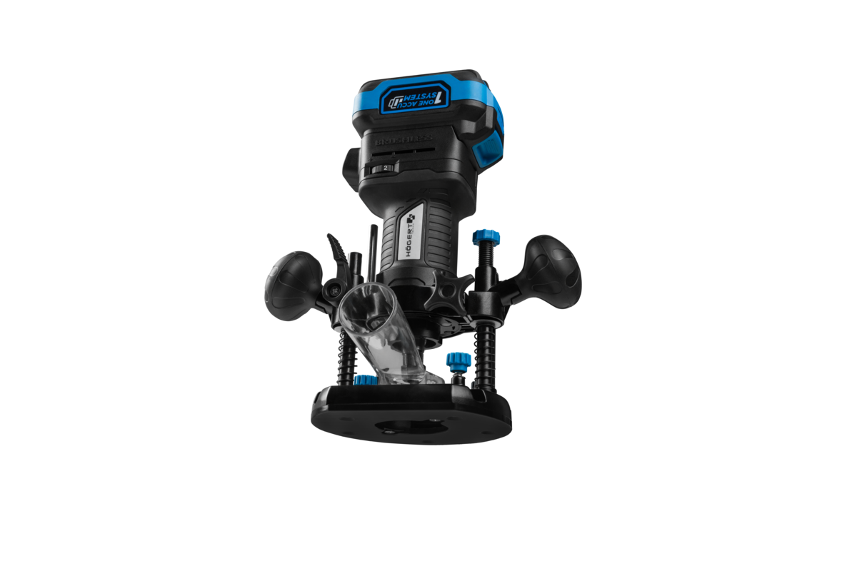 Hogert 2-in-1 18V Brushless Router