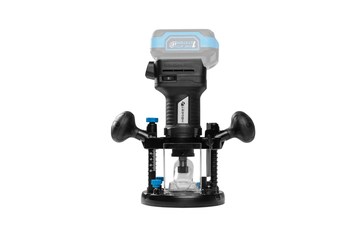 Hogert 2-in-1 18V Brushless Router
