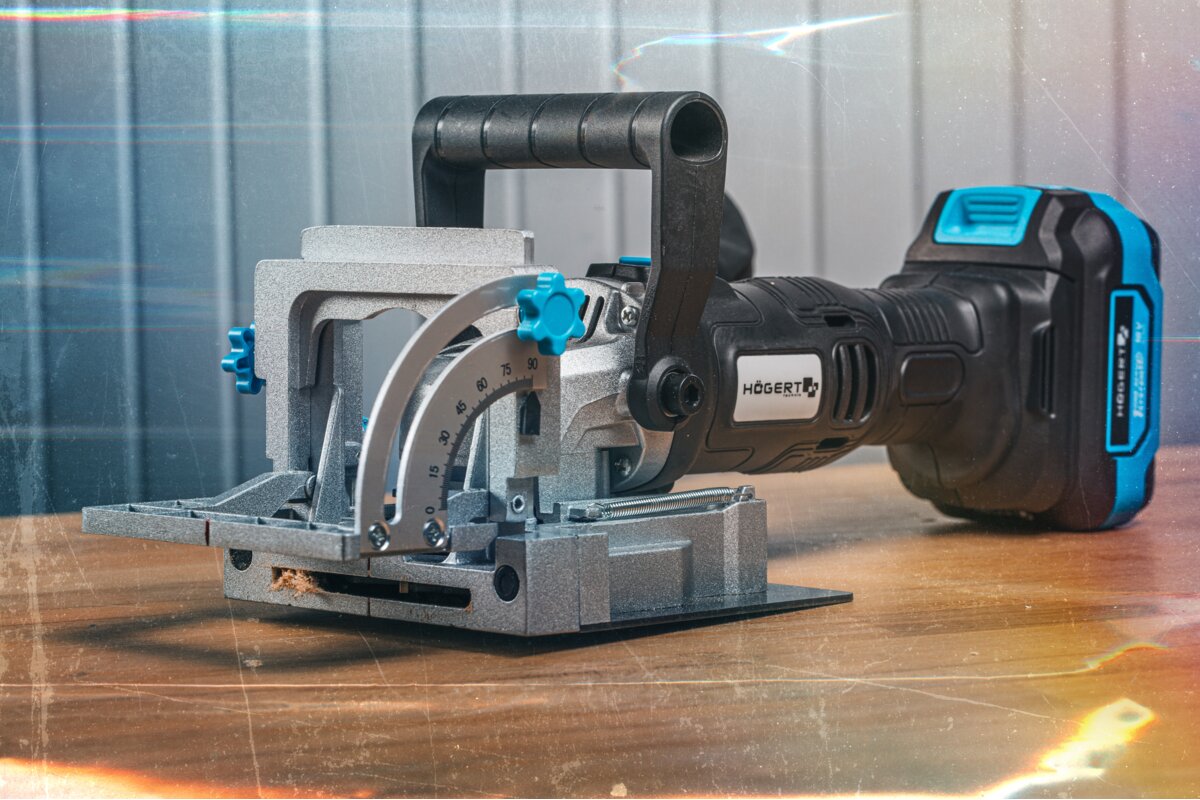 Hogert Milling machine for carpentry joints 18V