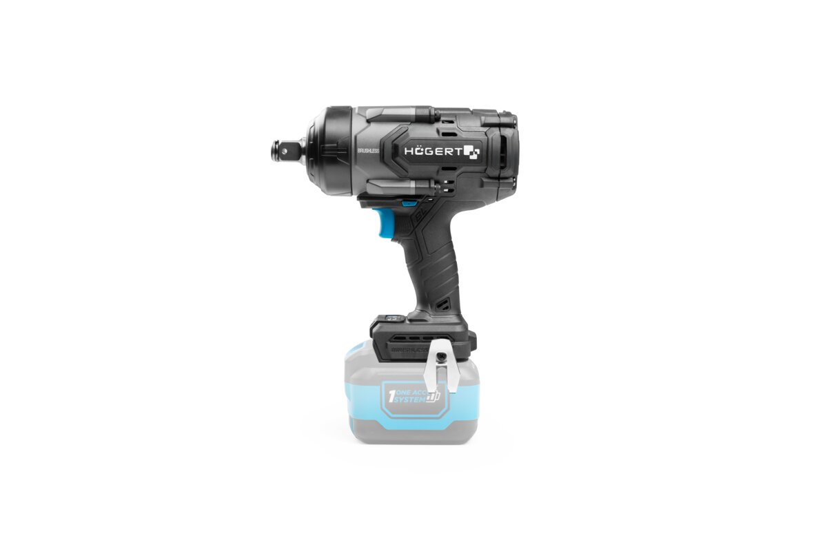 Hogert Brushless Impact Wrench 1350Nm 18V