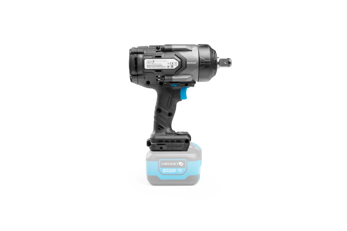 Hogert Brushless Impact Wrench 1350Nm 18V