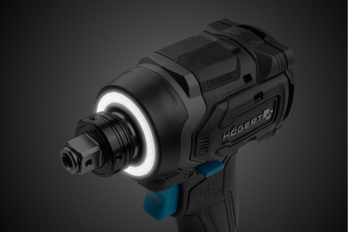 Hogert Brushless Impact Wrench Wrench 230 Nm 18V