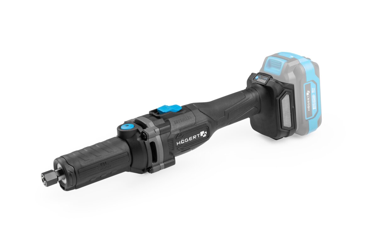 Hogert 18V Brushless Straight Grinder