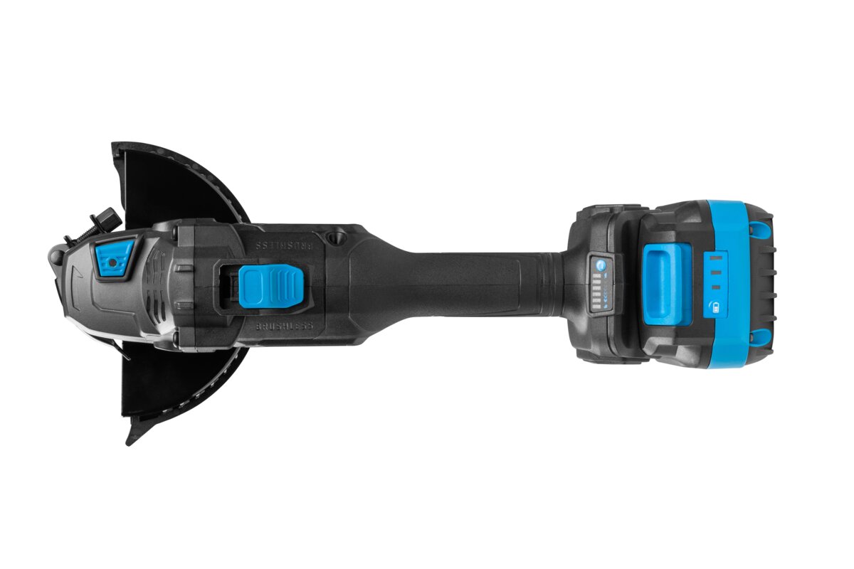 Set Brushless Angle Grinder With Speed Control 125mm 18V