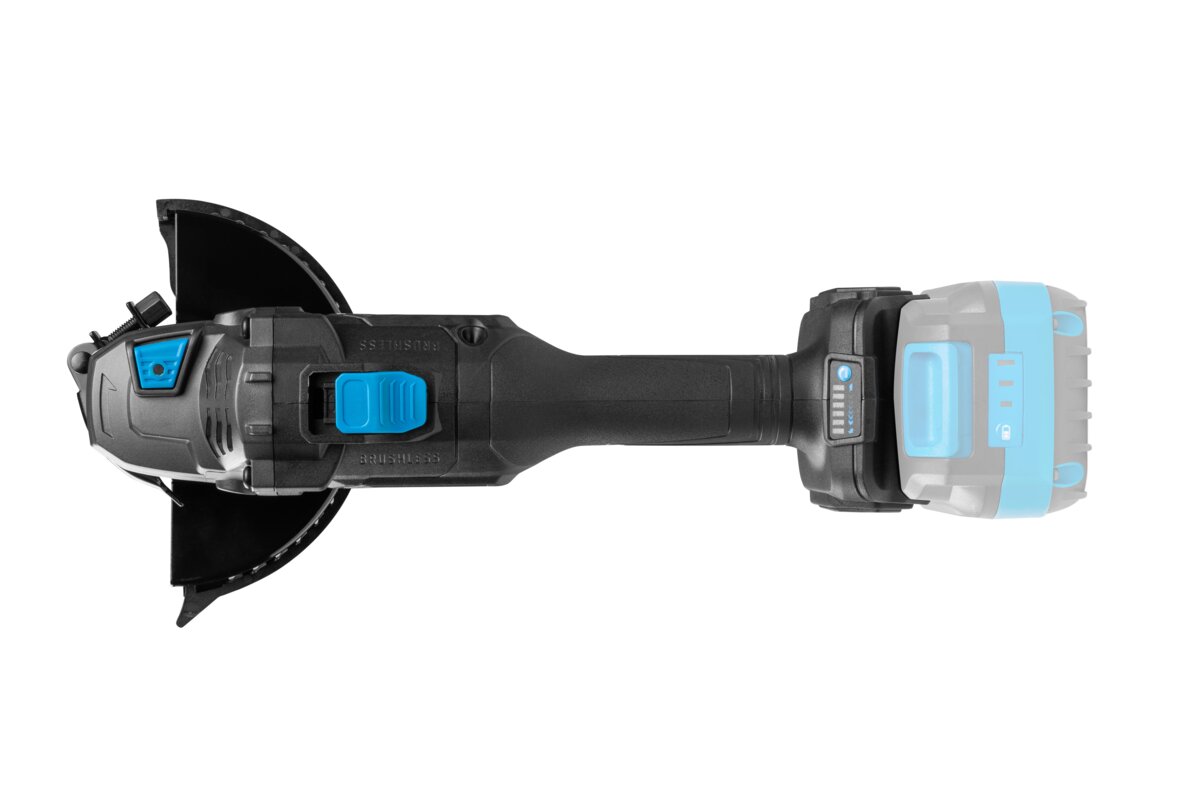 Hogert Brushless Angle Grinder With Speed Adjustable 125mm 18V