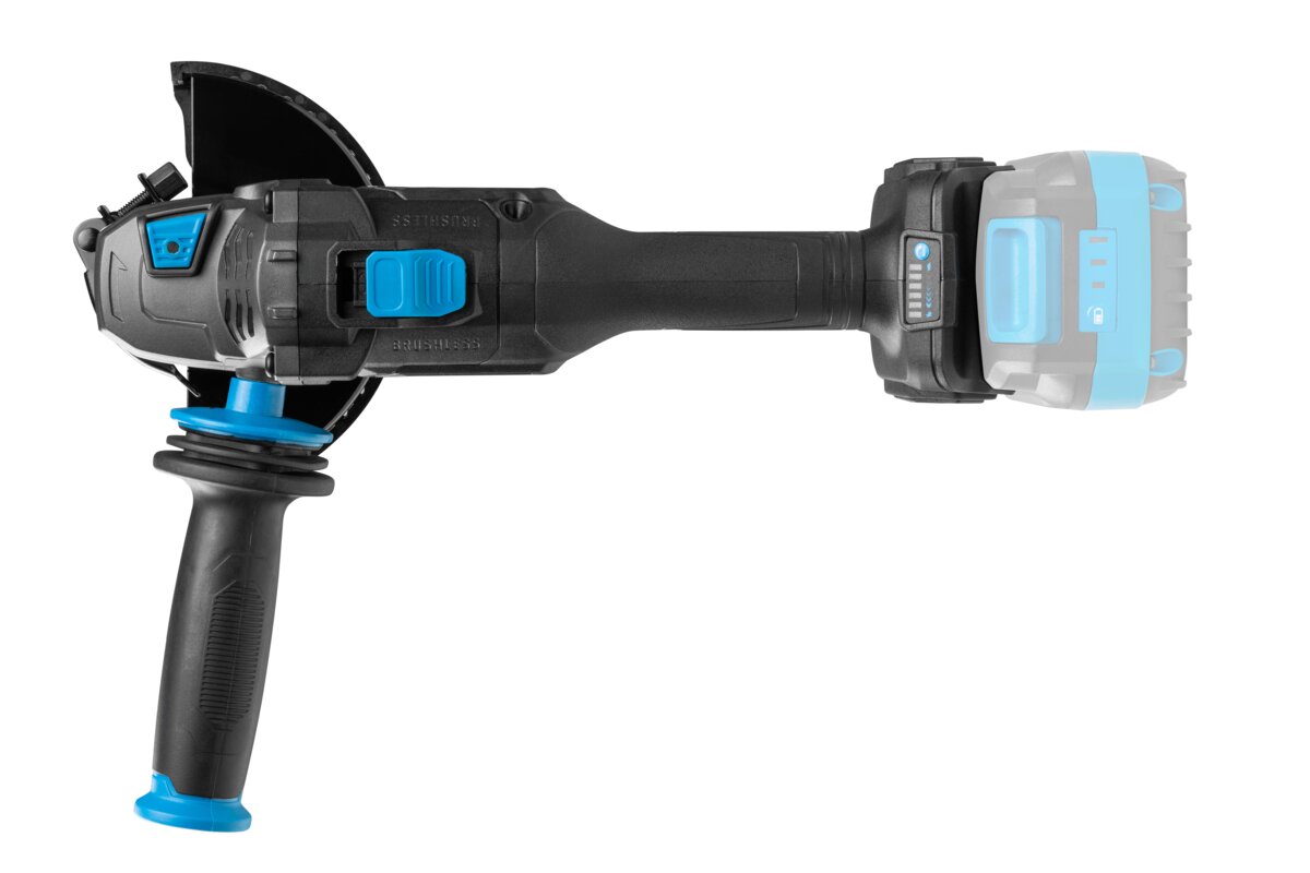 Hogert Brushless Angle Grinder With Speed Adjustable 125mm 18V