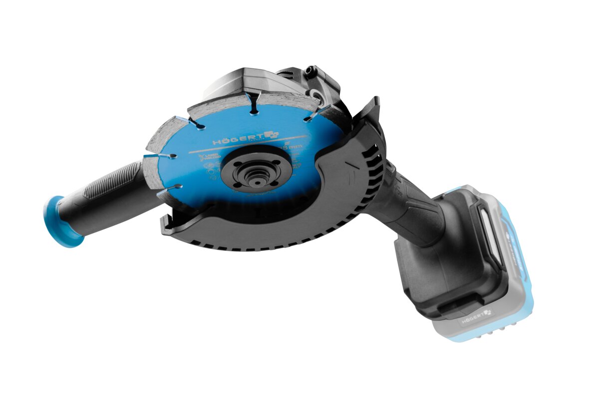 Hogert Brushless Angle Grinder With Speed Adjustable 125mm 18V