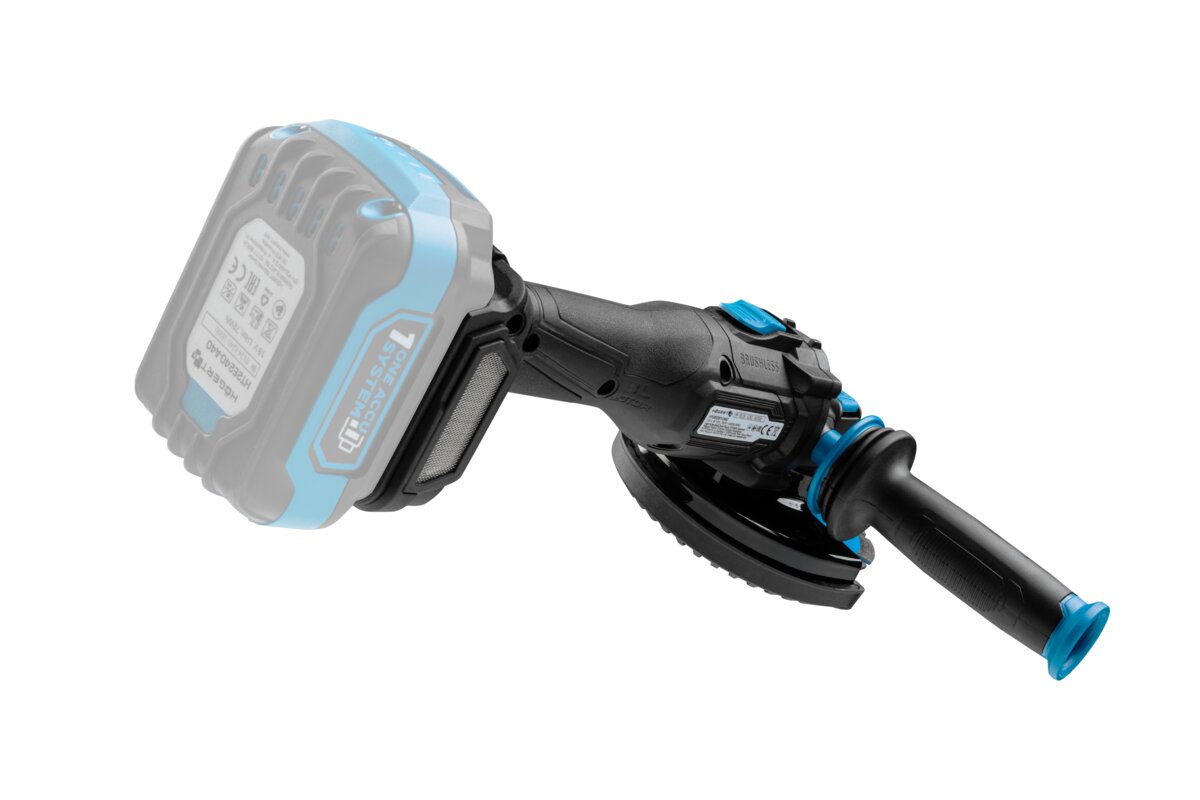 Hogert Brushless Angle Grinder With Speed Adjustable 125mm 18V