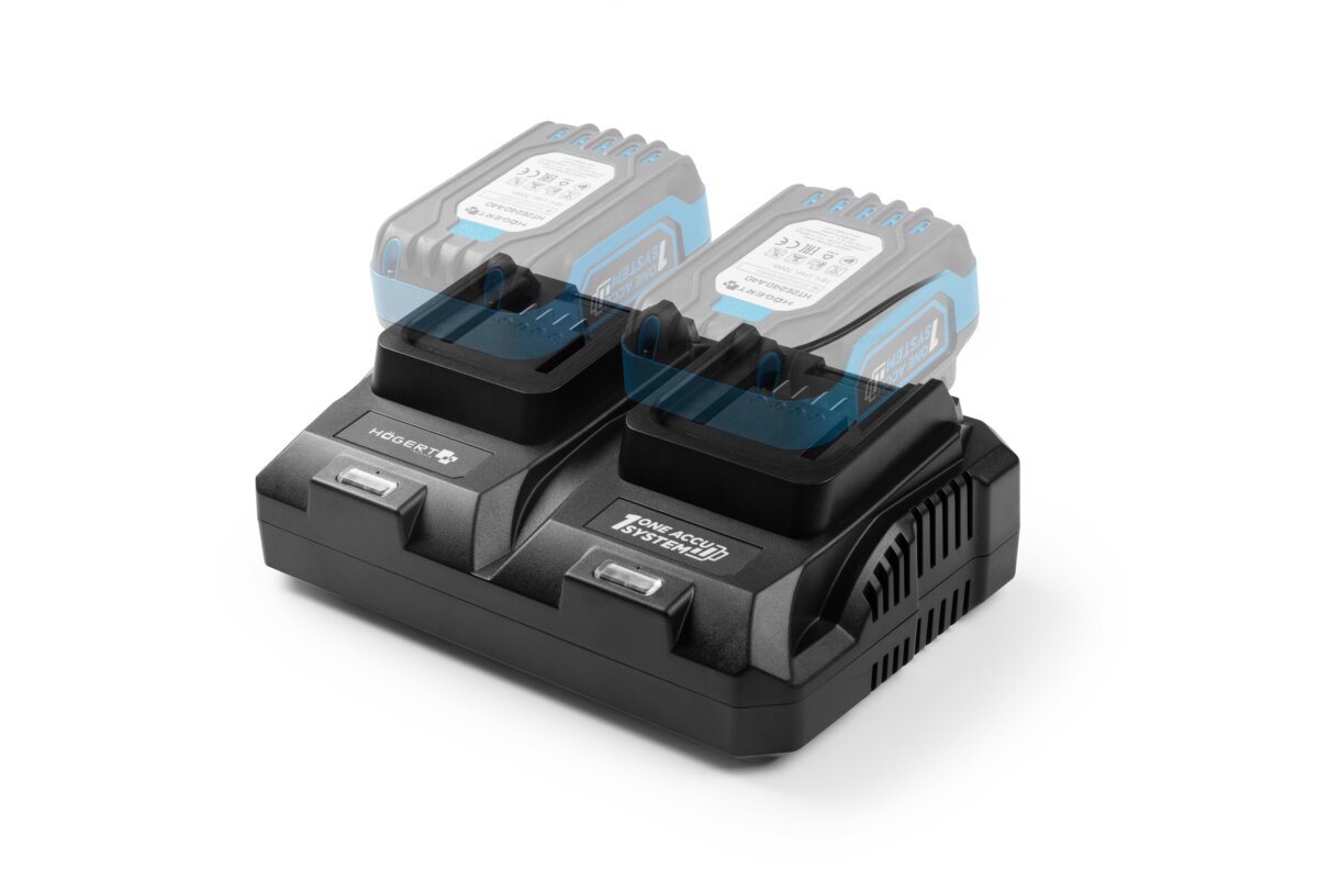 Hogert DUO 8A 18V Charger