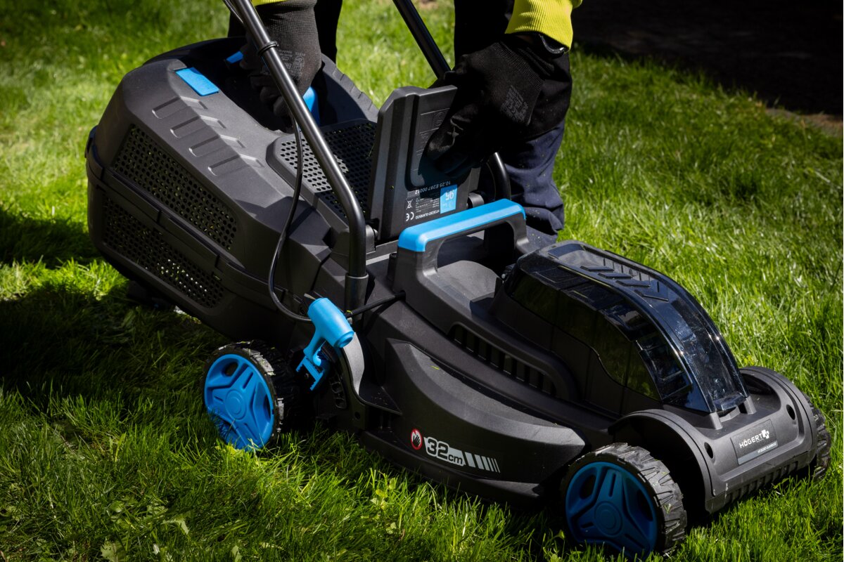Hogert Brushless cordless lawnmower 32 cm 18V