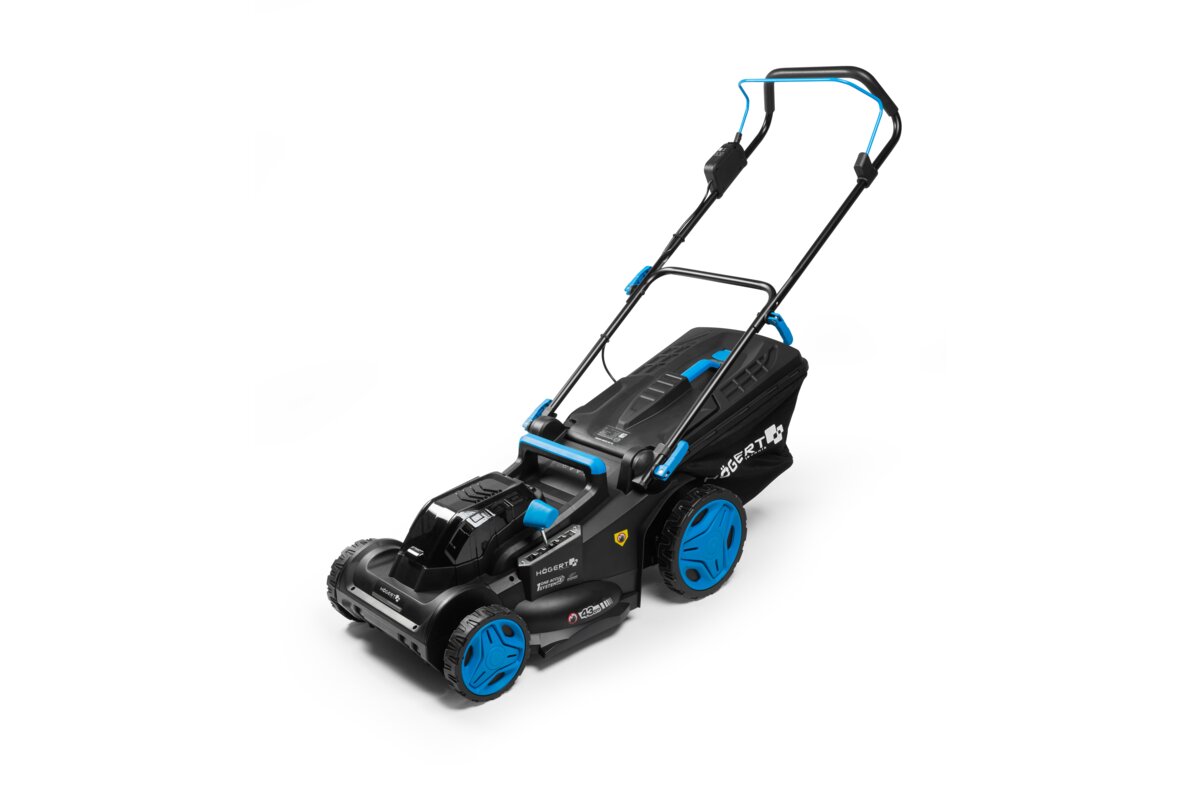 Hogert Brushless cordless lawn mower set 43 cm 2x18V