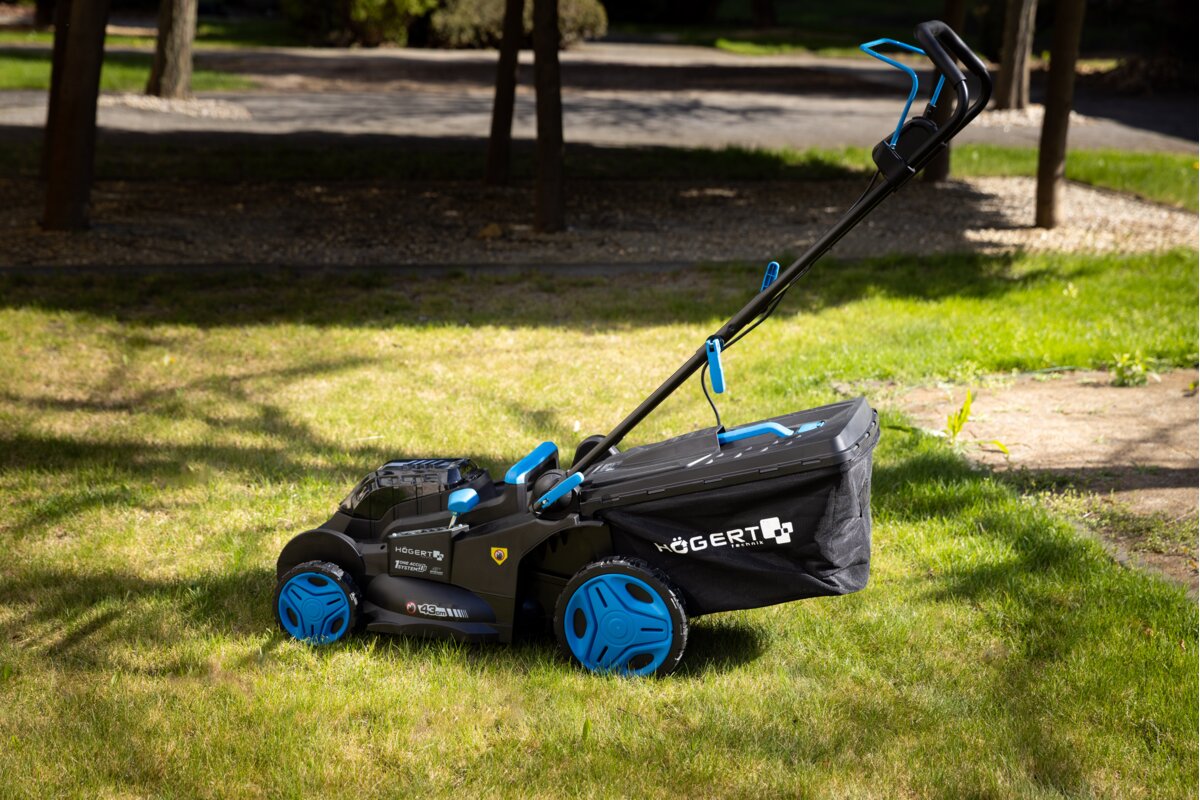 Hogert Brushless cordless lawnmower 43 cm 2x18V