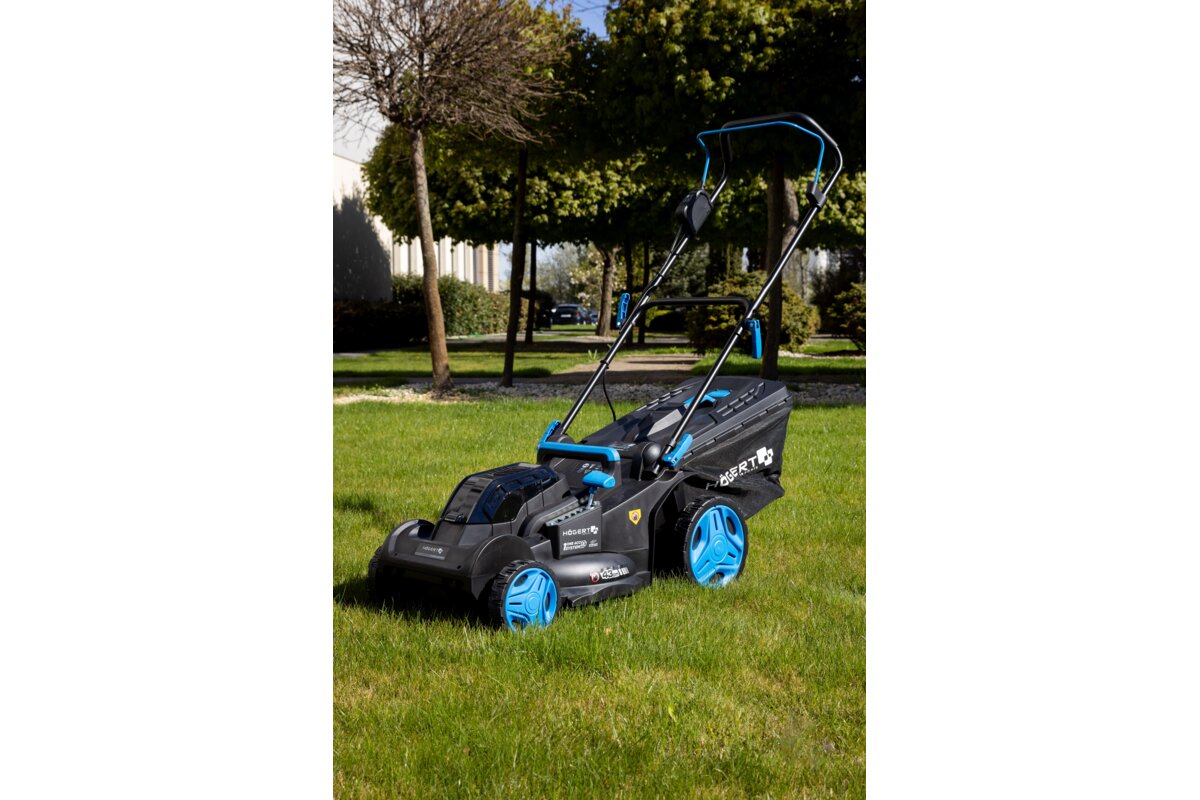 Hogert Brushless cordless lawnmower 43 cm 2x18V