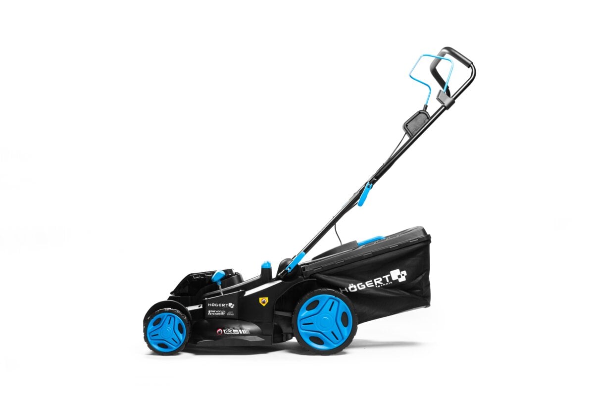 Hogert Brushless cordless lawn mower set 43 cm 2x18V