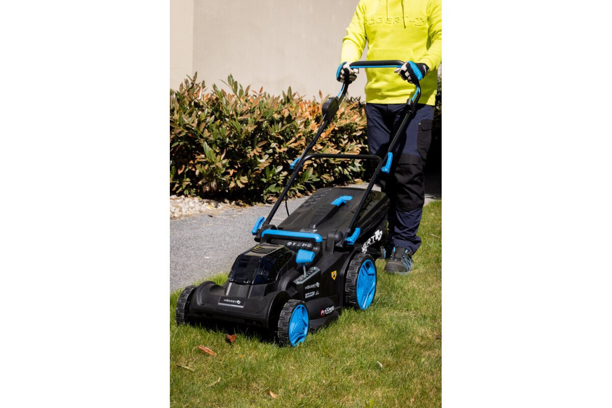 Hogert Brushless cordless lawnmower 43 cm 2x18V