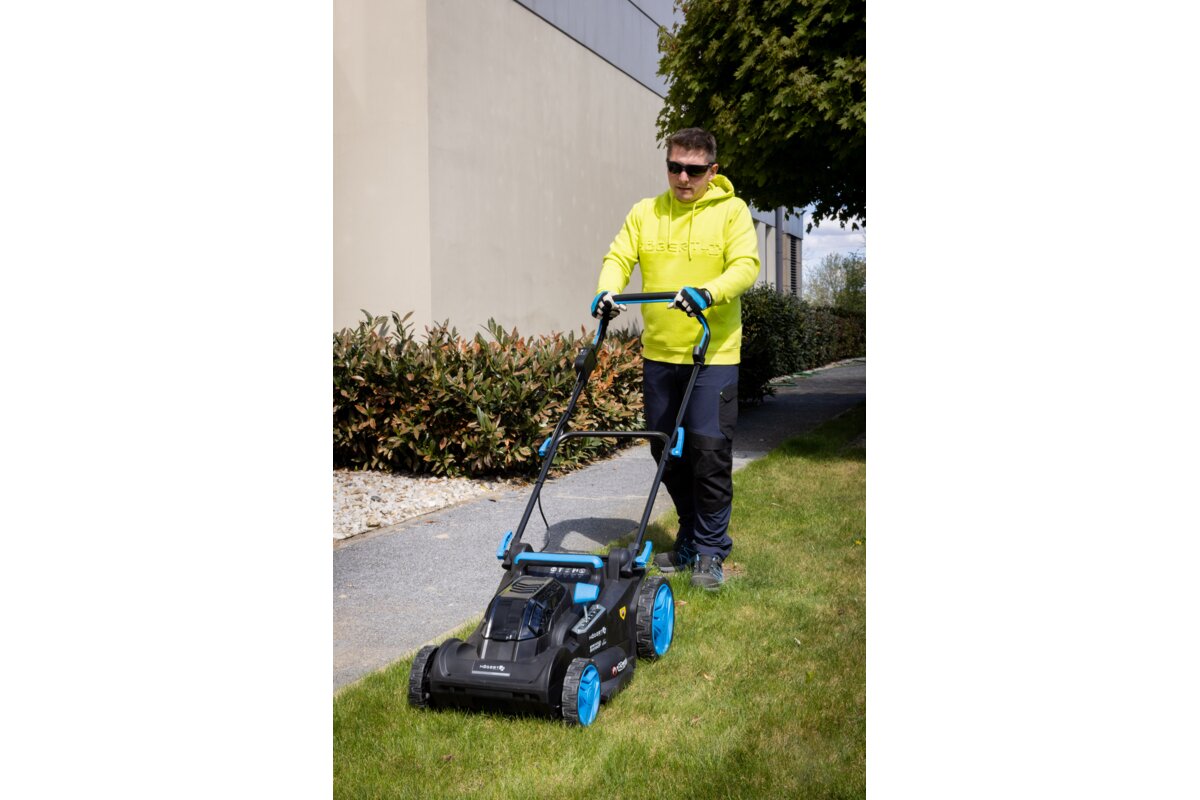 Hogert Brushless cordless lawnmower 43 cm 2x18V