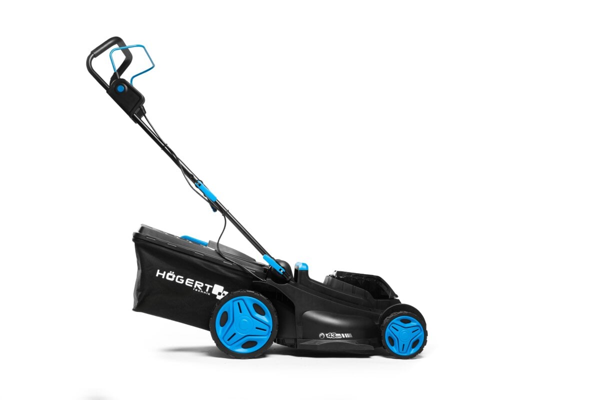 Hogert Brushless cordless lawn mower set 43 cm 2x18V