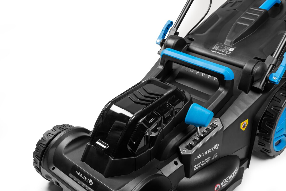 Hogert Brushless cordless lawnmower 43 cm 2x18V