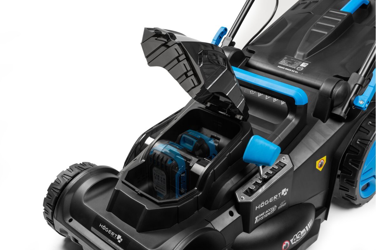 Hogert Brushless cordless lawnmower 43 cm 2x18V