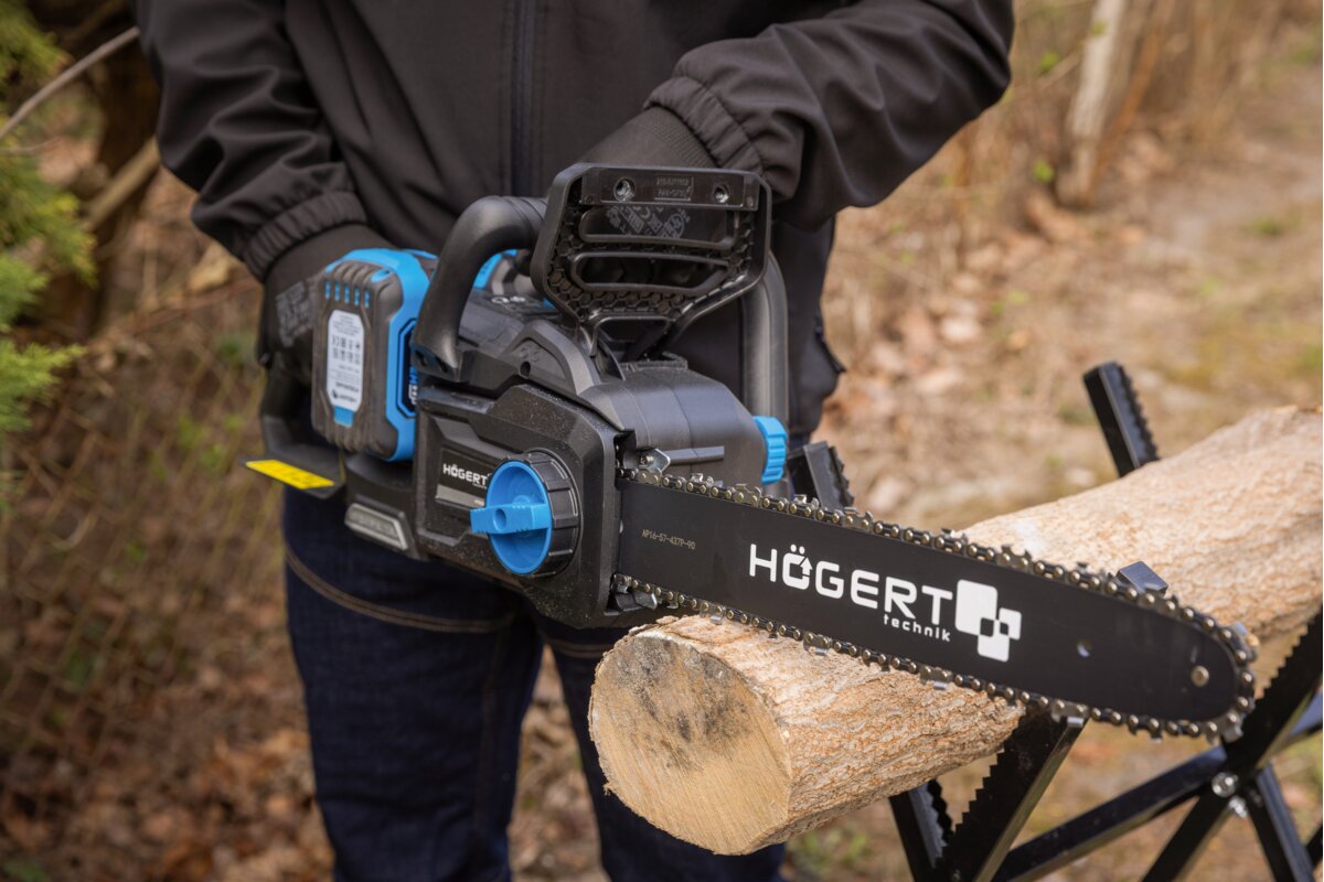 Hogert Brushless chainsaw 2x18V
