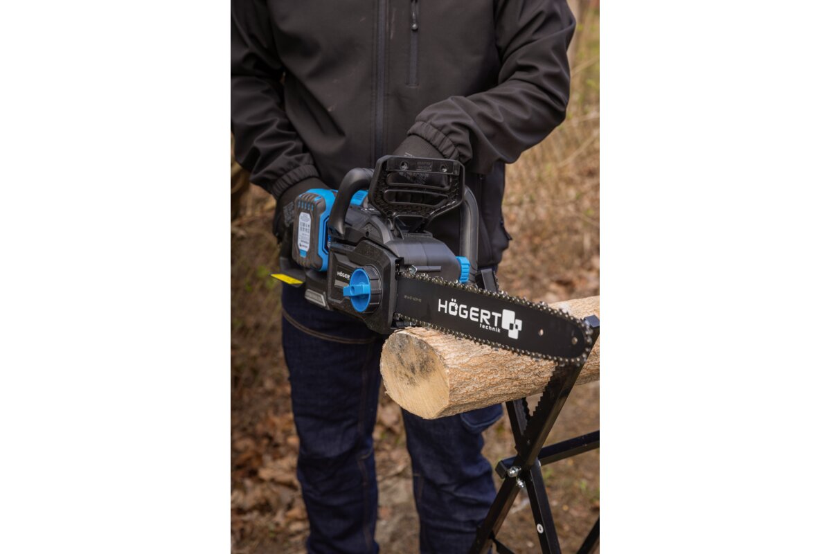 Hogert Brushless chainsaw 2x18V