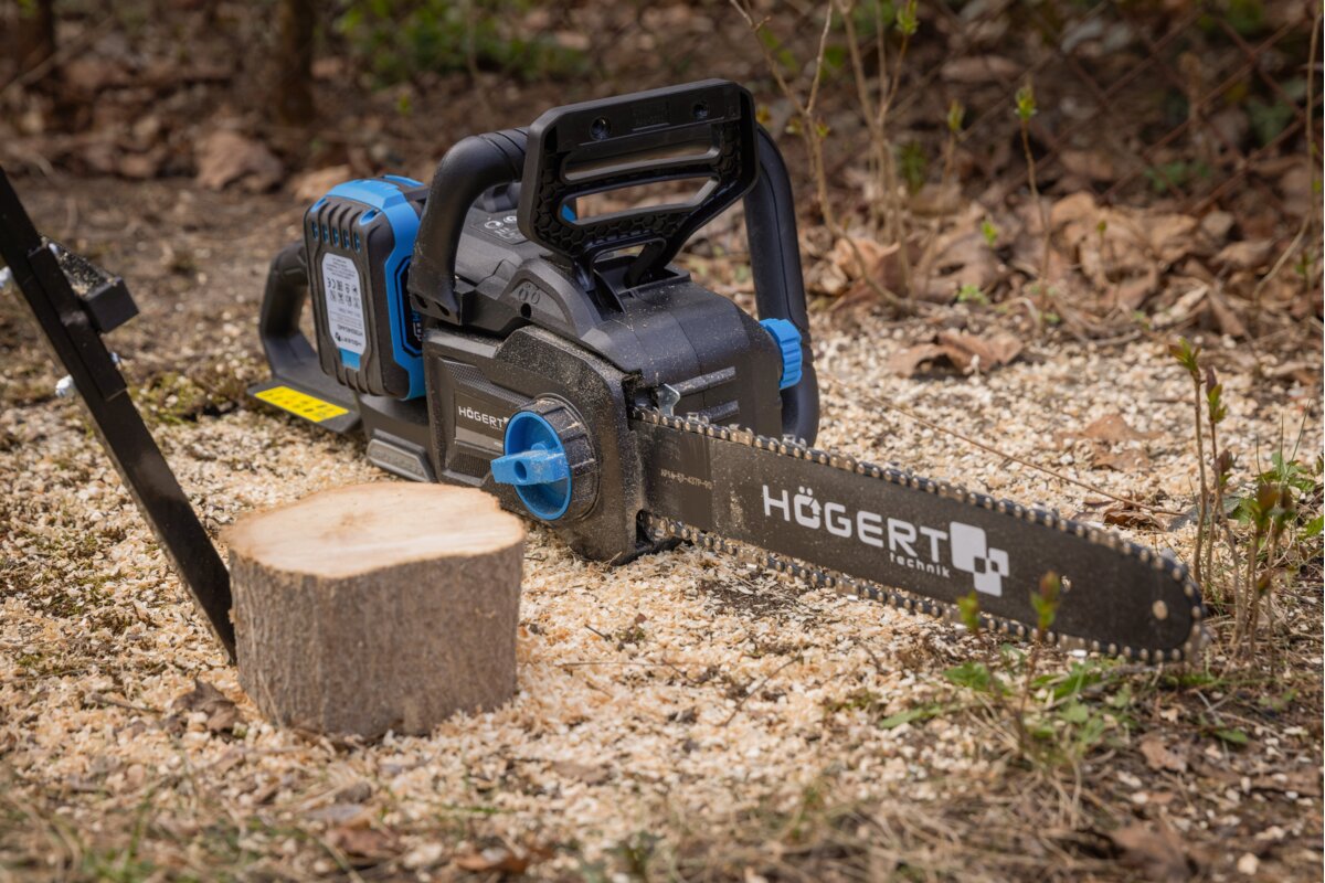 Hogert Brushless chainsaw 2x18V