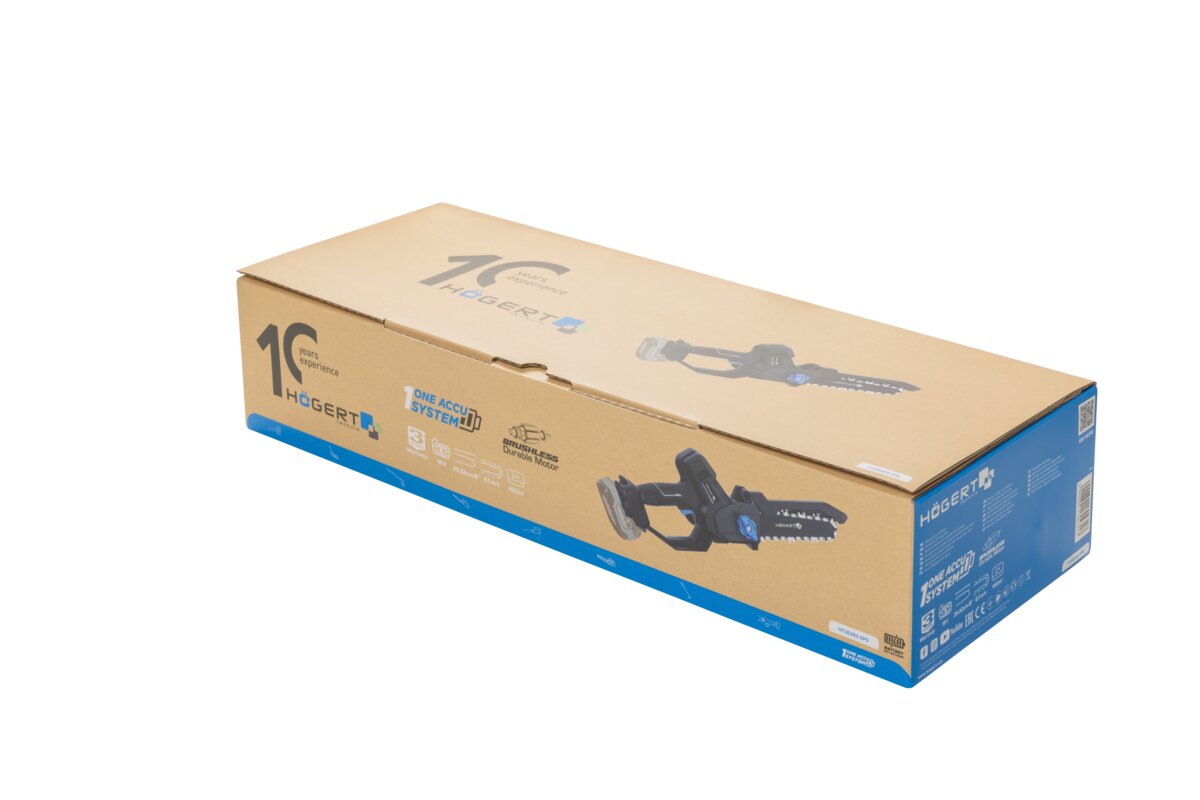 Hogert Brushless Mini Chainsaw 18V