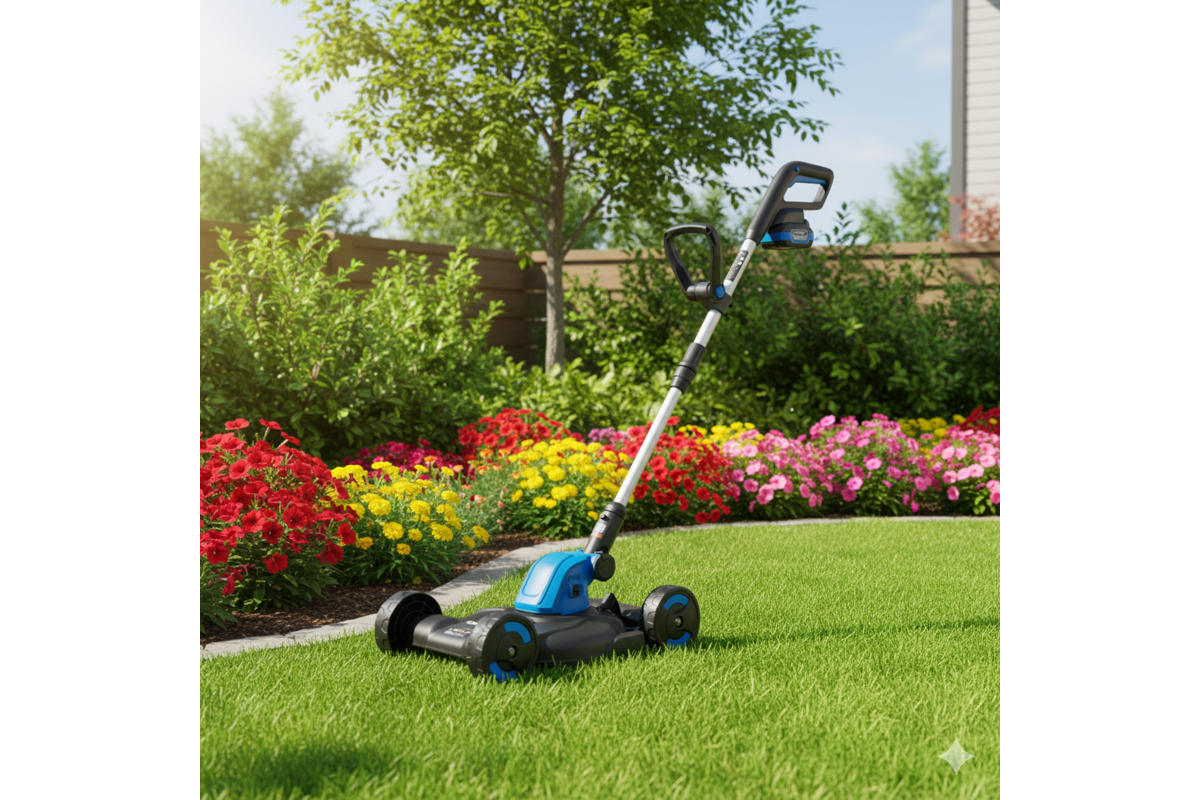 Hogert 3 In 1 Platform Grass Trimmer 18V