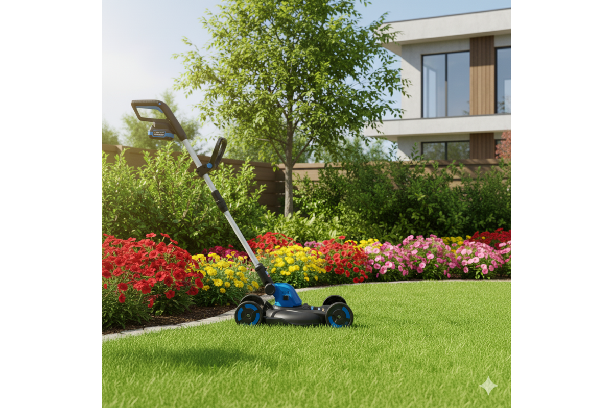 Hogert 3 In 1 Platform Grass Trimmer 18V