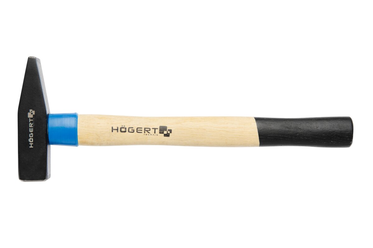 Hogert Machinist hammer with wooden handle, 300 g