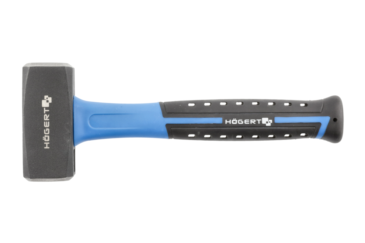 Stone hammer 1000 g with fiberglass shaft