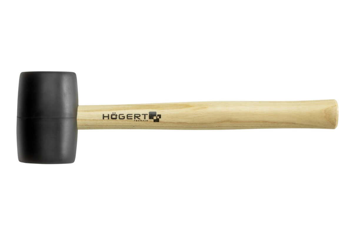Rubber mallet 680 g, black