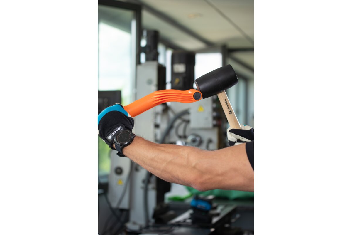 Rubber mallet 680 g, black