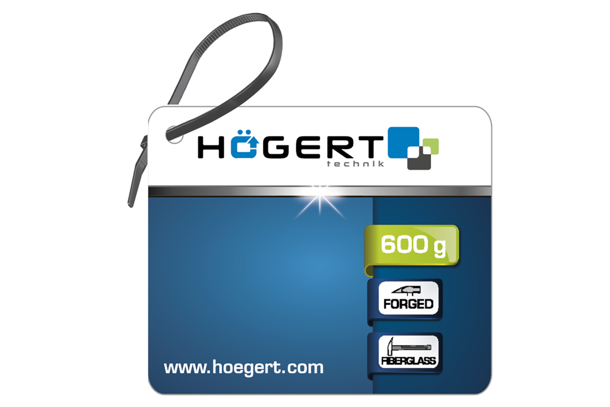 Hogert Locksmith’s hammer 5 kg with fiberglass shaft