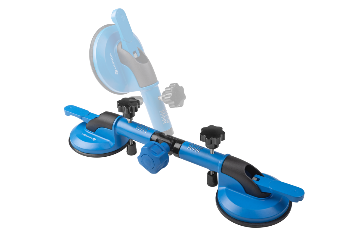 Hogert Double angled suction cup 50 kg