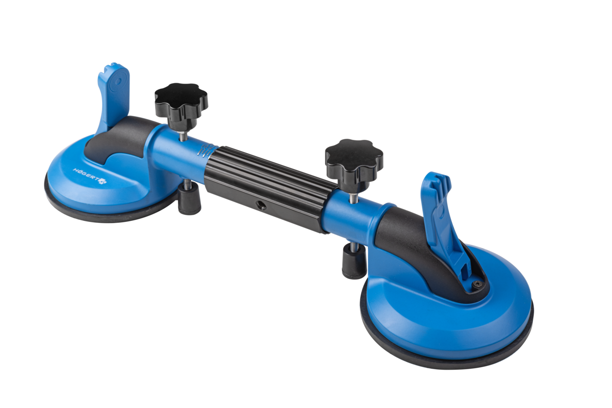 Hogert Double suction cup for tile planing