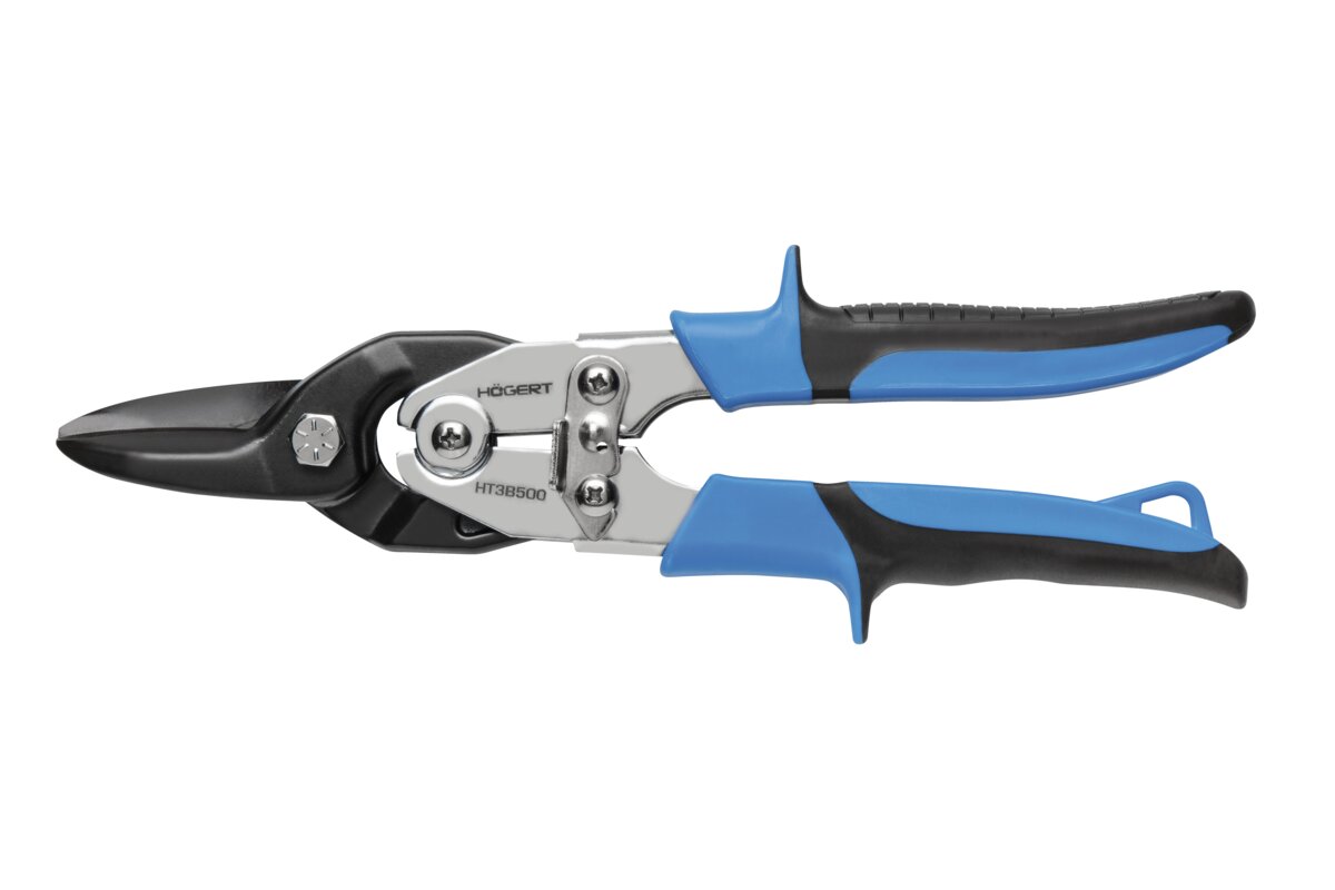 Tin snips 250 mm, straight cut