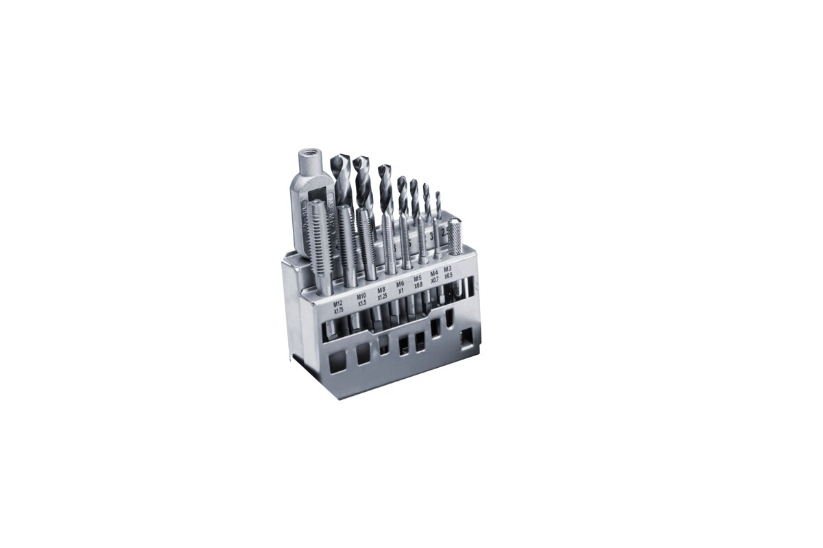 Tap and drill set, 20 pcs