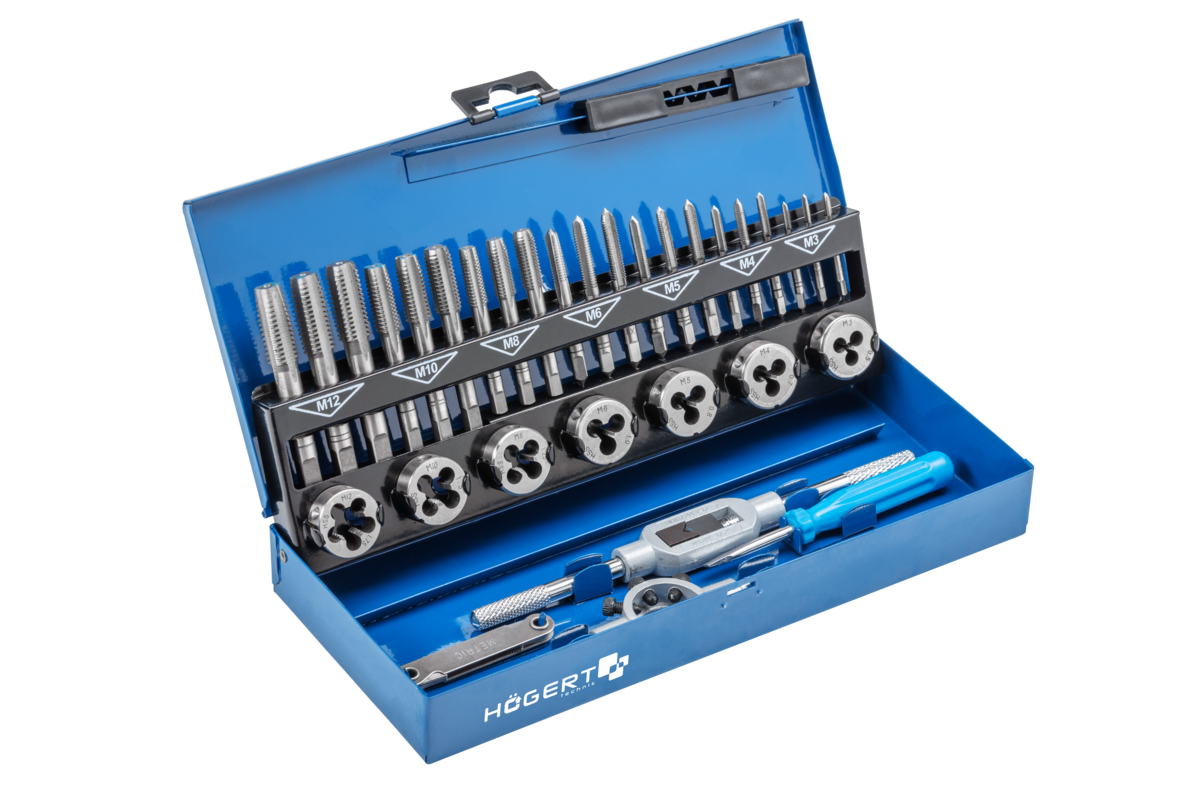 Tap and die set 32 pcs