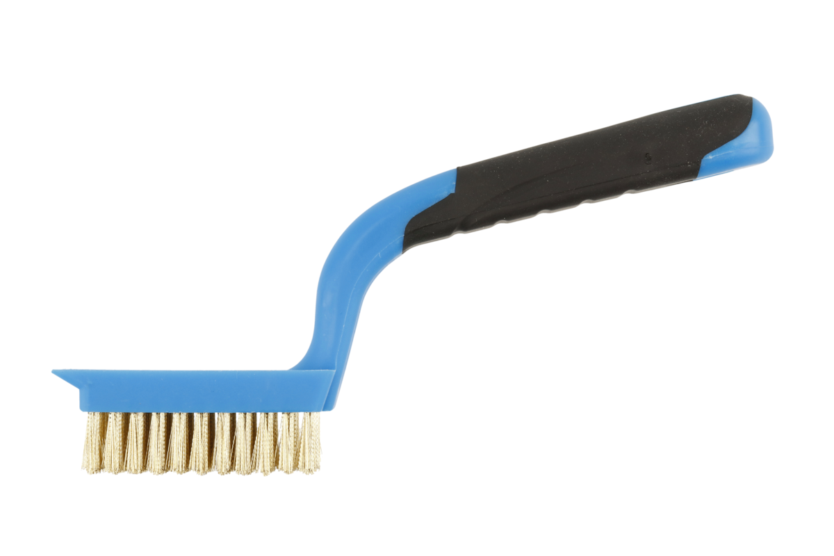 Hogert Brass wire brush, 5 x 11