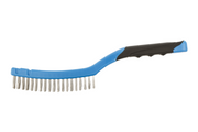 Hogert Inox wire brush, 3 x 19