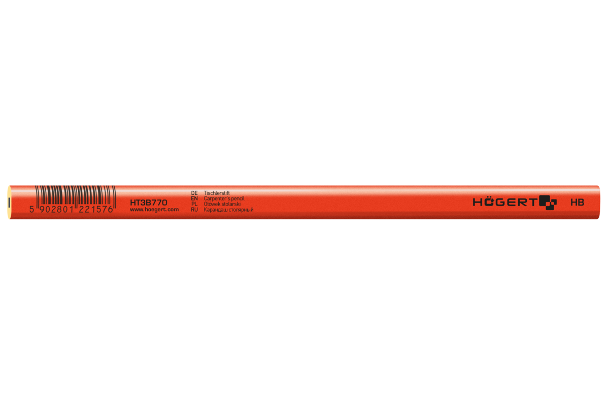 Hogert Carpentry pencil, HB, 250 mm