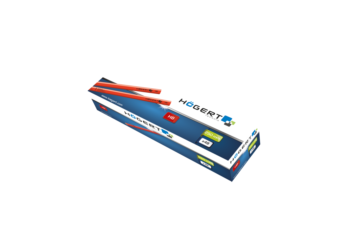Hogert Carpentry pencil, HB, 250 mm