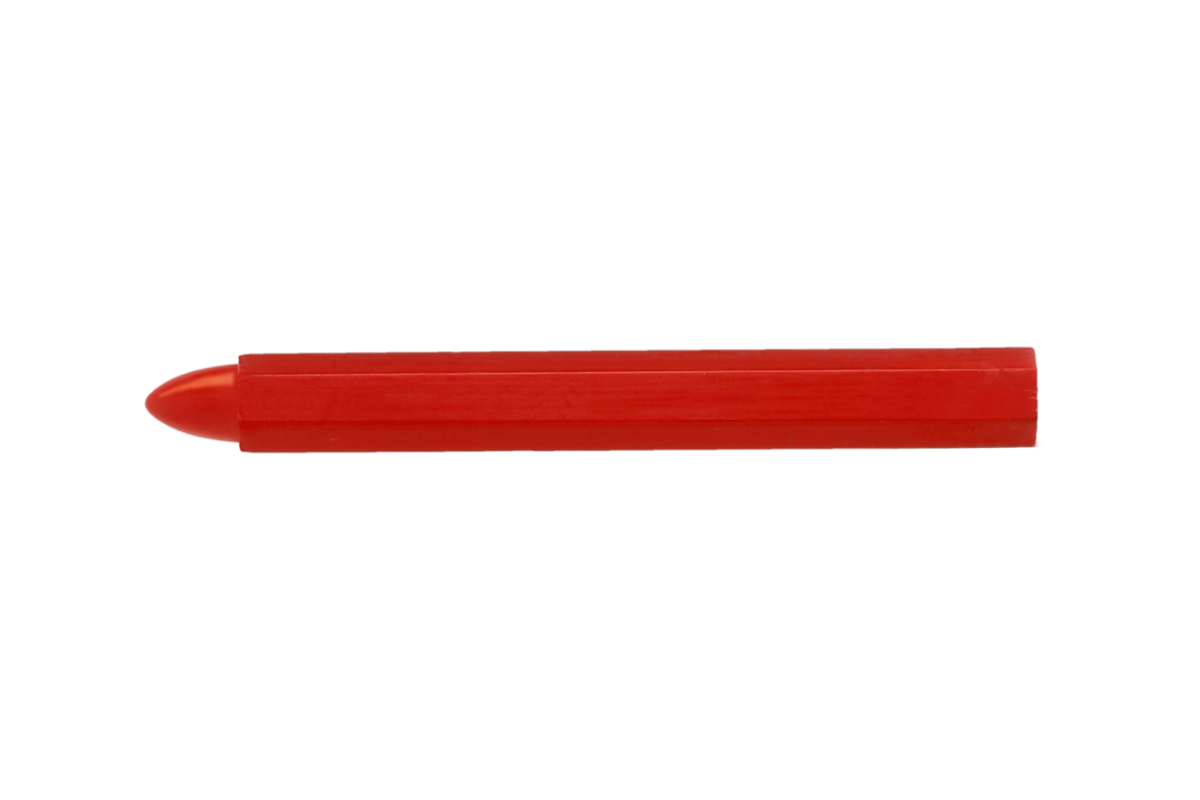 Technical chalk red, 120 mm, 12 pcs.