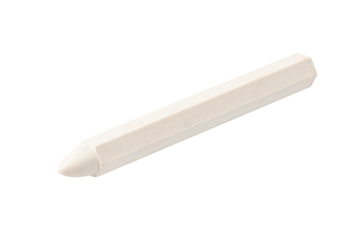 Technical chalk white , 120 mm, 12 pcs.